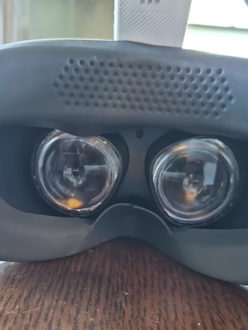 Oculus Light Gray Standalone VR Headset with White Strap